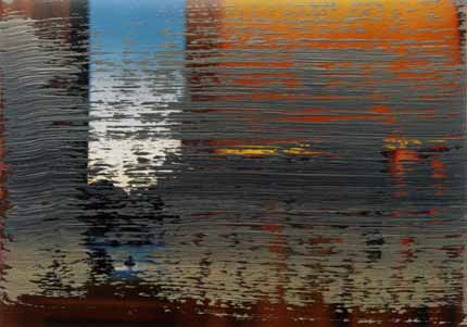 GerhardRichter Gerhard Richter, Silser See, 1992 8.9 cm x 12.6 cm Oil on photograph
