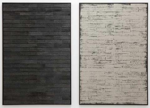 Art Basel 2016 -©Davide Balula Burnt Painting